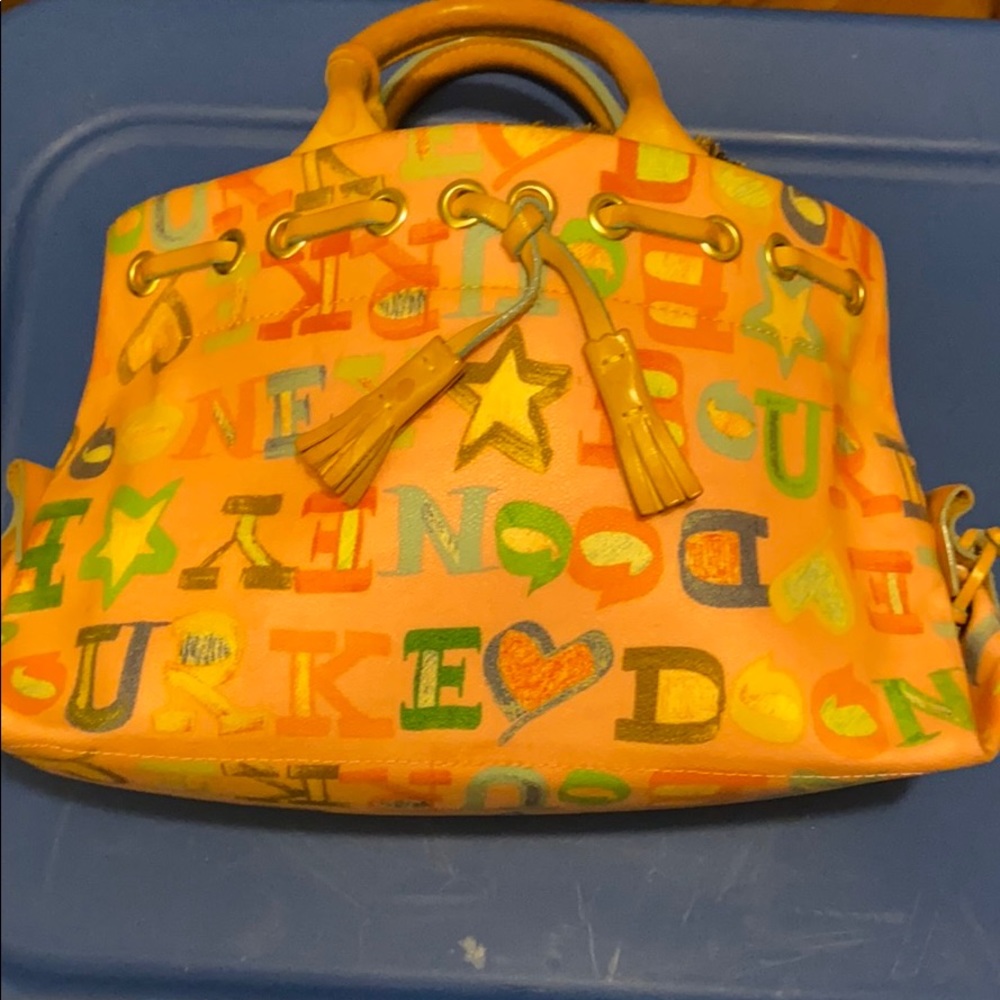 pink dooney and bourke bag- slightly used